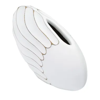 Wazon z żywicy LINES 34x11,5x24,5 cm